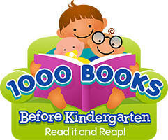 1000 Books Before Kindergarten (logo)